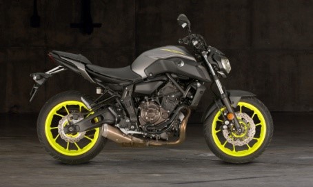 Yamaha MT07 Night Flouro